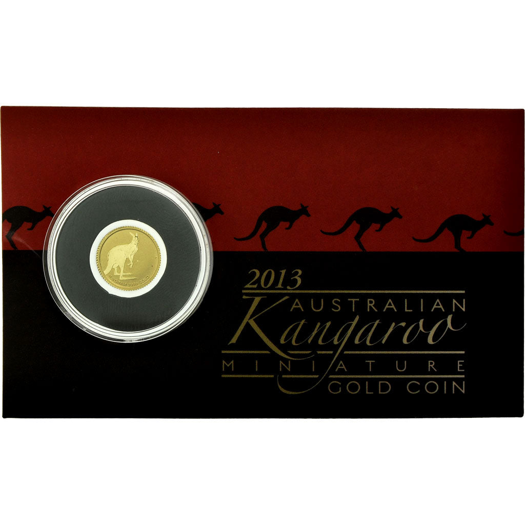 Coin, Australia, Australian Kangaroo, 2 Dollars, 2013, Proof, MS(65-70), Gold