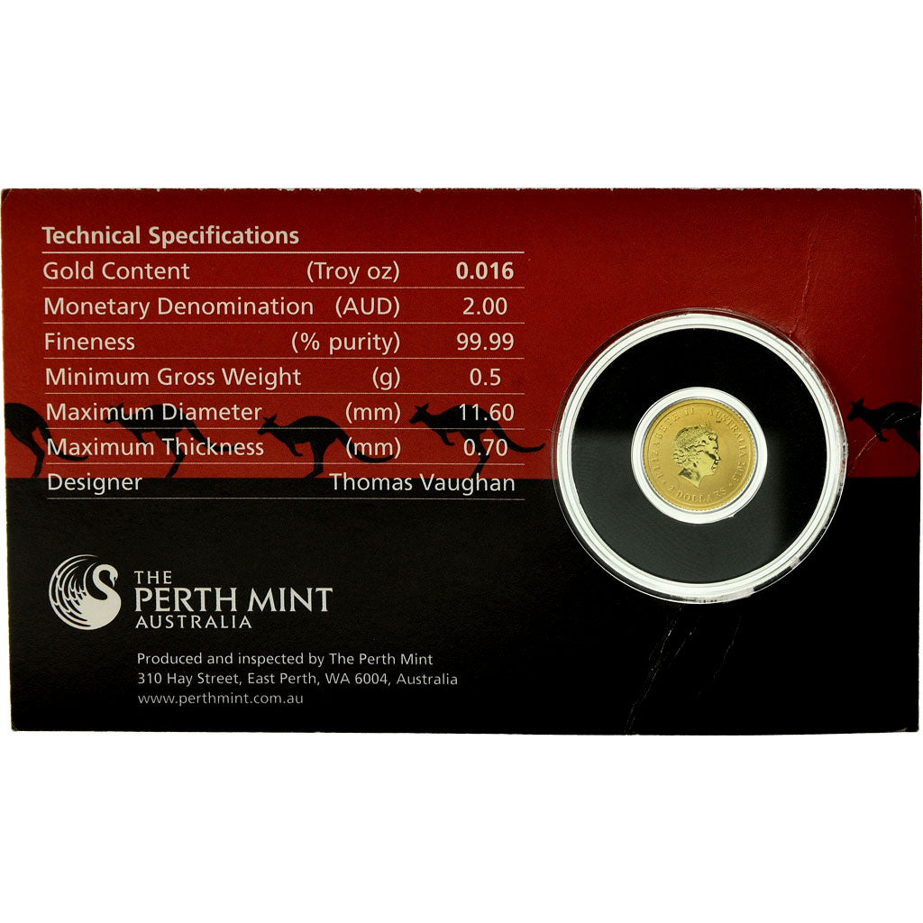 Coin, Australia, Australian Kangaroo, 2 Dollars, 2013, Proof, MS(65-70), Gold