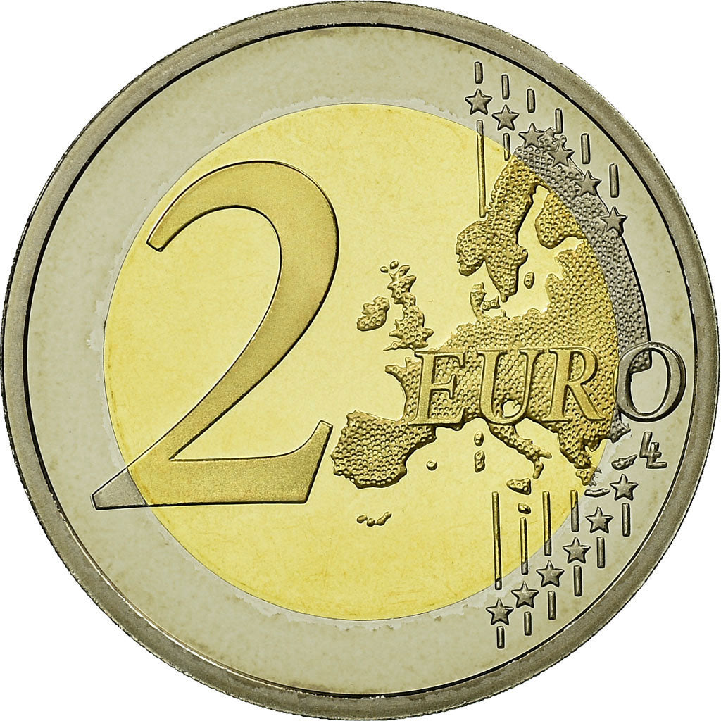 France, 2 Euro, Présidence Française Union Européenne, 2008, BE, FDC