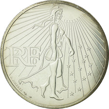 France, 50 Euro, Semeuse, 2010, MS(63), Silver, Gadoury:EU400, KM:1644