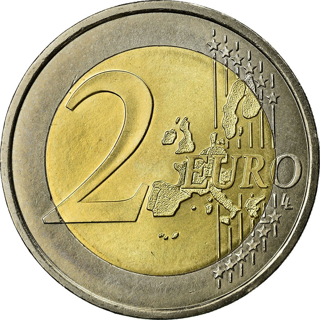 Monaco, 2 Euro, 2001, UNZ, Bi-Metallic, KM:174