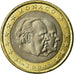 Monaco, Euro, 2001, MS(60-62), Bi-Metallic, KM:173