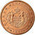 Monaco, Euro Cent, 2001, AU(55-58), Copper Plated Steel, KM:167