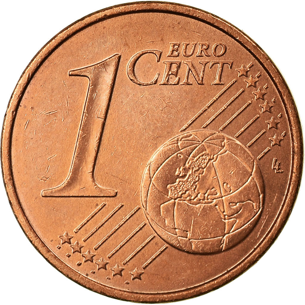 Monaco, Euro Cent, 2001, AU(55-58), Copper Plated Steel, KM:167