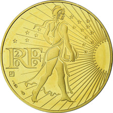 Francia, 250 Euro, Semeuse, 2009, FDC, Oro, Gadoury:EU340, KM:1583