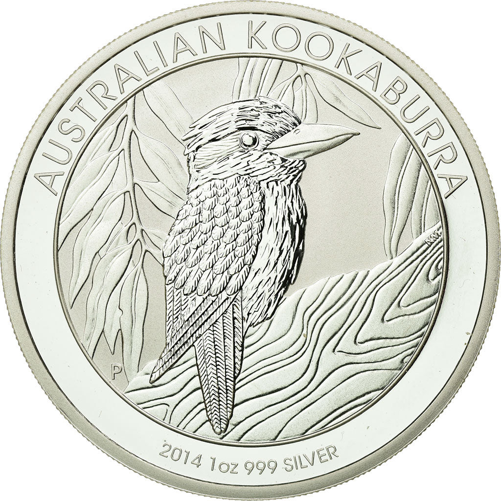 Coin, Australia, Australian Kookaburra, Dollar, 2014, Royal Australian Mint