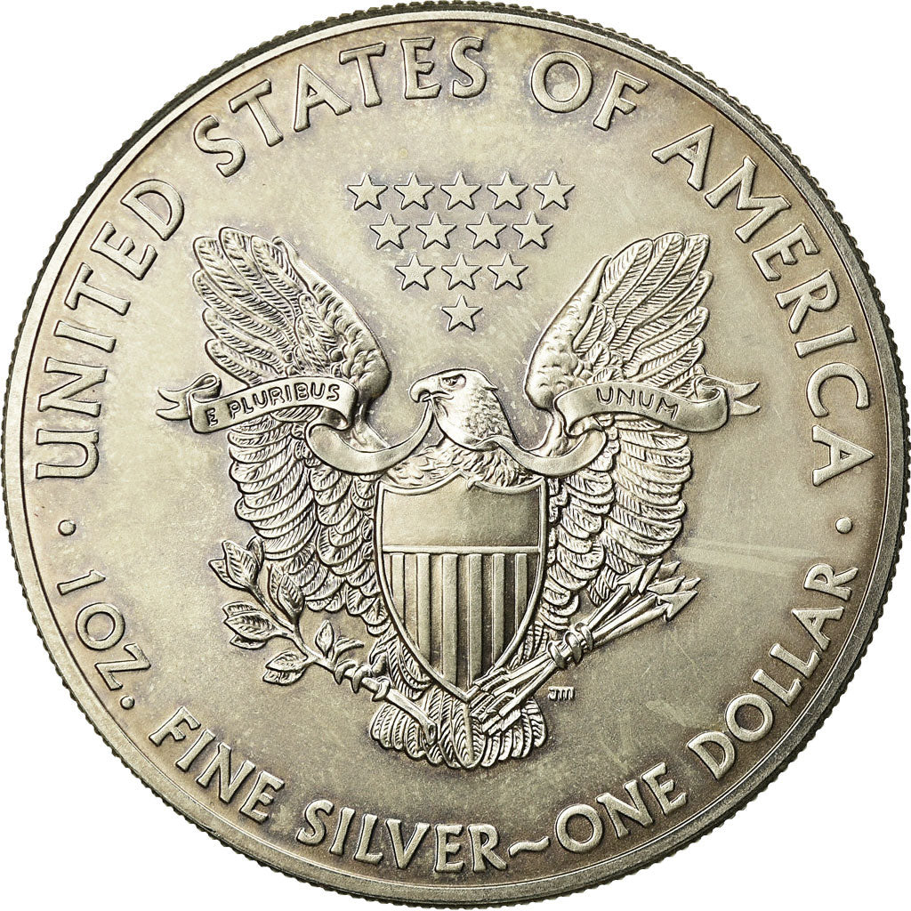 Monnaie, États-Unis, Dollar, 2014, U.S. Mint, SPL, Argent