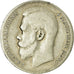 Coin, Russia, Nicholas II, Rouble, 1899, Brussels, VF(30-35), Silver, KM:59.1