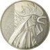 France, 10 Euro, Coq, 2014, AU(55-58), Silver
