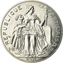 Coin, New Caledonia, 5 Francs, 2013, Paris, MS(63), Aluminum