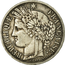 Coin, France, Cérès, 5 Francs, 1850, Paris, VF(30-35), Silver, KM:761.1
