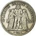 Monnaie, France, Hercule, 5 Francs, 1848, Paris, TB+, Argent, Gadoury:683