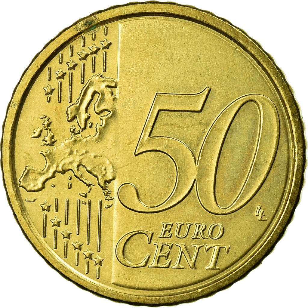 San Marino, 50 Euro Cent, 2012, AU(55-58), Brass
