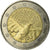 France, 2 Euro, La Paix, 2015, AU(55-58), Bi-Metallic
