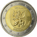 Lettonia, 2 Euro, 2016, SPL-, Bi-metallico