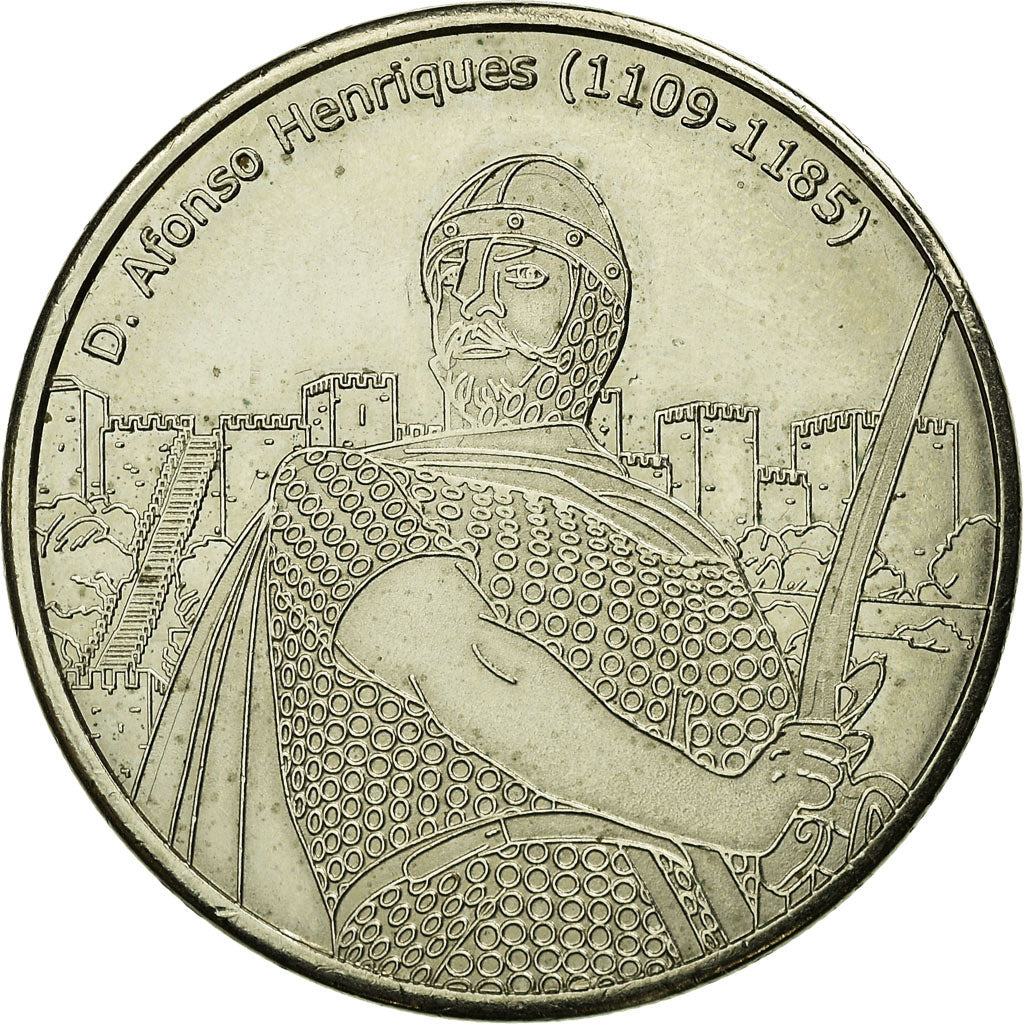 Portugal, Jeton, Dom Alfonso Henriques - 1er roi du Portugal, 2015, SUP