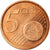 San Marino, 5 Euro Cent, 2004, EF(40-45), Aço Cromado a Cobre, KM:442