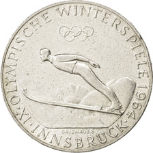 Moneda, Austria, 50 Schilling, 1964, MBC+, Plata, KM:2896