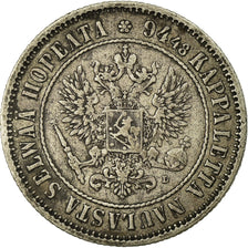 Coin, Finland, Nicholas II, Markka, 1893, EF(40-45), Silver, KM:3.2