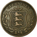 Coin, Guernsey, 8 Doubles, 1885, Heaton, Birmingham, AU(50-53), Bronze, KM:7