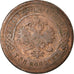 Monnaie, Russie, Nicholas II, 3 Kopeks, 1903, Saint-Petersburg, TB, Cuivre
