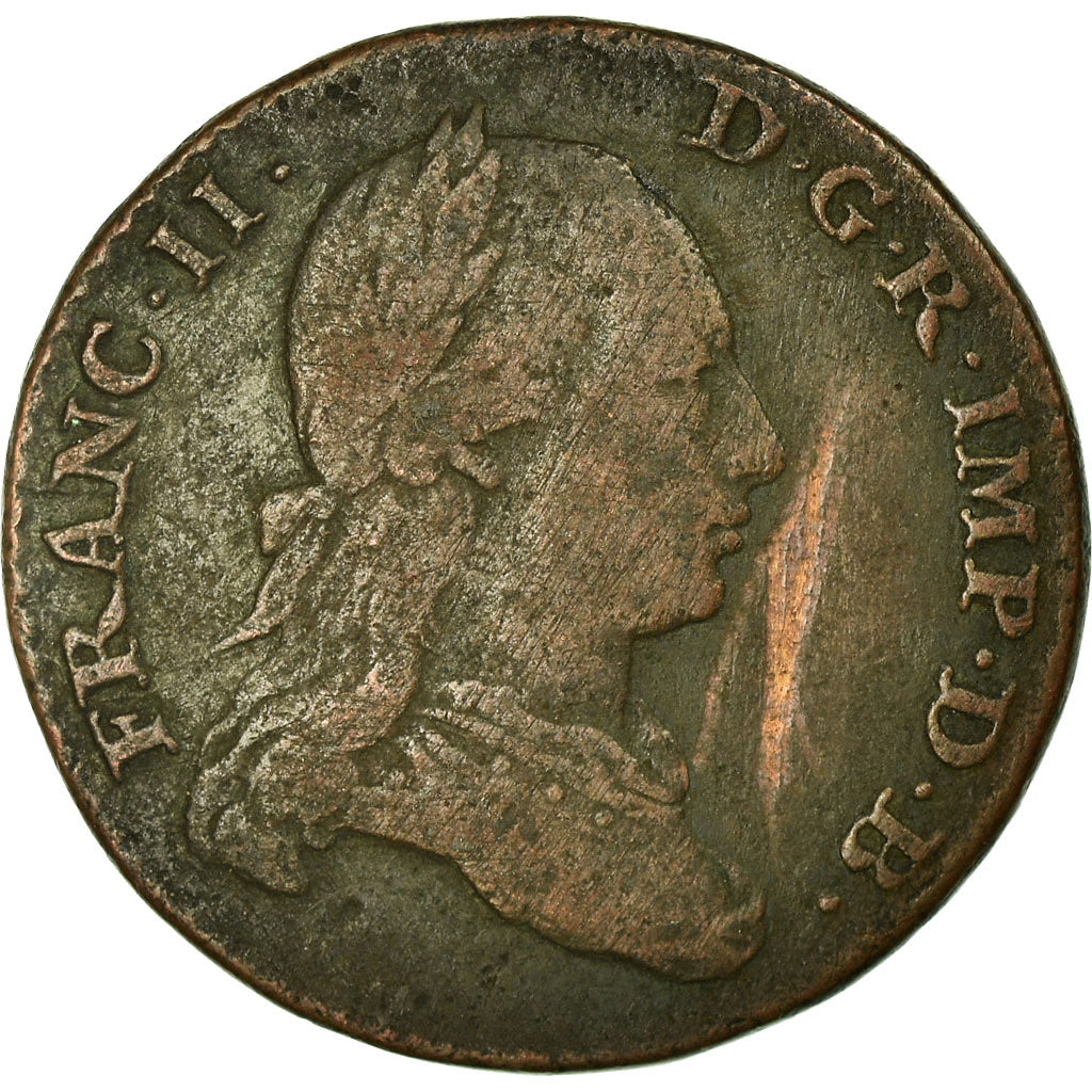Coin, AUSTRIAN NETHERLANDS, Franz II, 2 Liards, 2 Oorden, 1793, Brussels