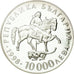 Coin, Bulgaria, 10000 Leva, 1998, Proof, MS(65-70), Silver, KM:235