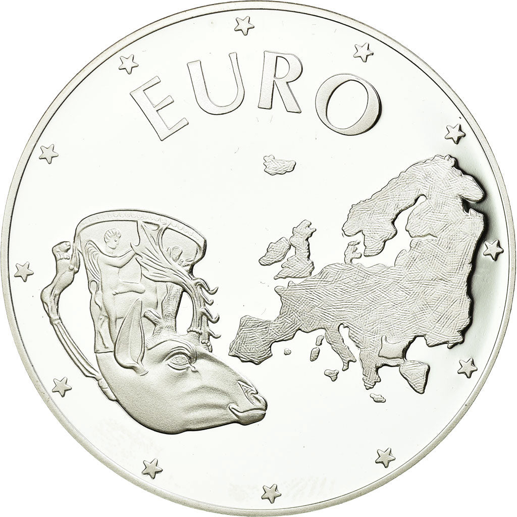 Coin, Bulgaria, 10000 Leva, 1998, Proof, MS(65-70), Silver, KM:235