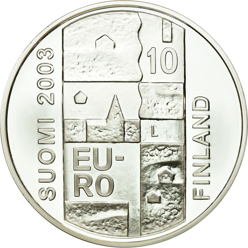 Finlande, 10 Euro, 2003, Proof, FDC, Argent, KM:110