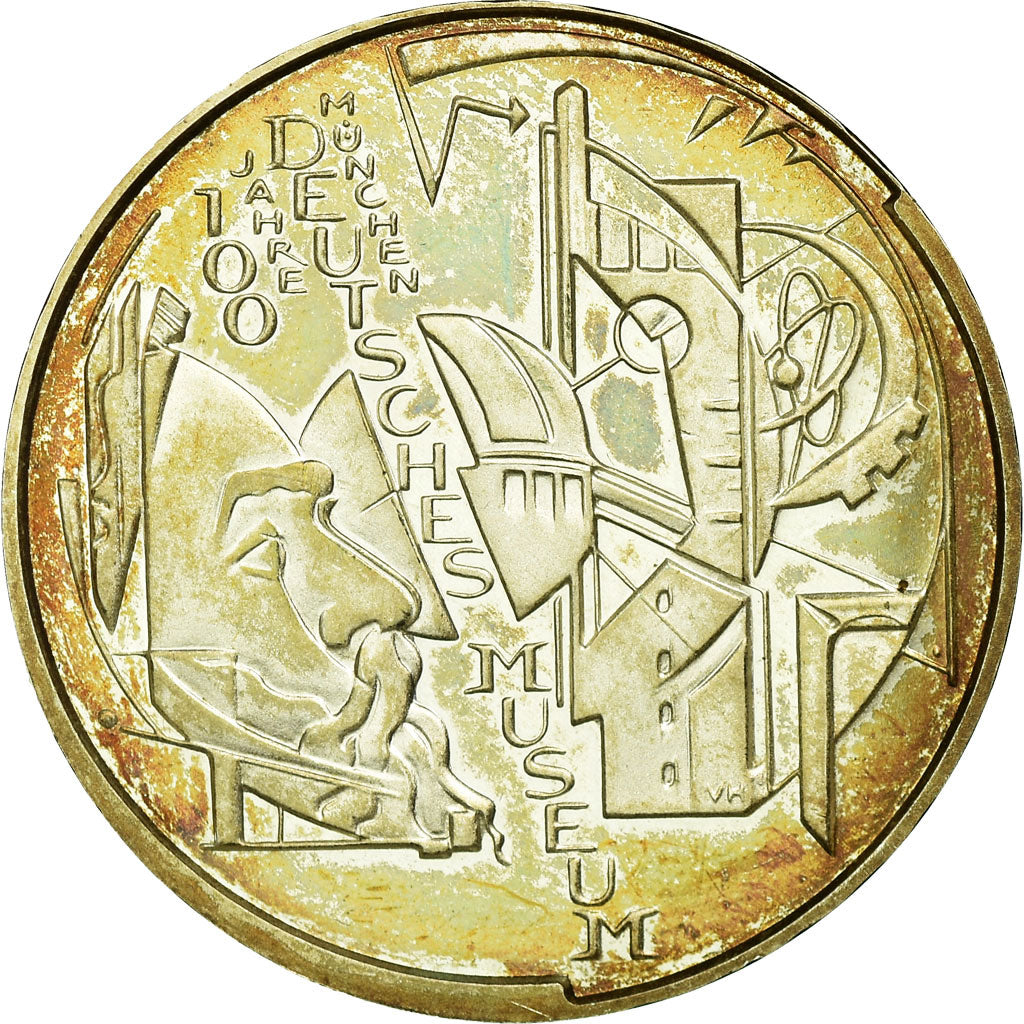 GERMANY - FEDERAL REPUBLIC, 10 Euro, 2003, Proof, EF(40-45), Silver, KM:225