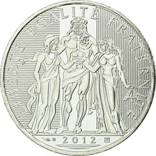France, 10 Euro, Hercule, 2012, MS(63), Silver, Gadoury:EU 516, KM:2073