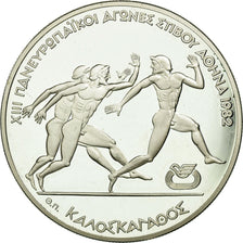 Munten, Griekenland, Pan European Games, 500 Drachmai, 1981, Proof, FDC, Zilver