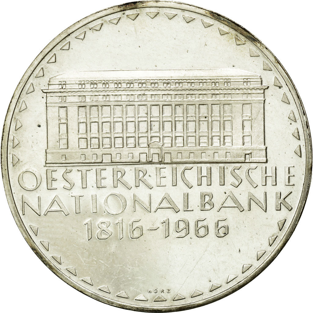 Munten, Oostenrijk, 50 Schilling, 1966, UNC-, Zilver, KM:2900