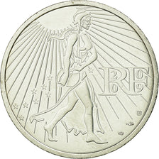 France, 25 Euro, Semeuse, 2009, MS(63), Silver, Gadoury:EU338, KM:1581