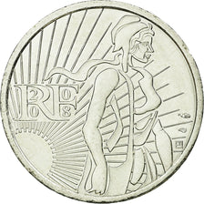 France, 5 Euro, 2008, MS(63), Silver, KM:1534