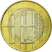 Eslovenia, 3 Euro, 2010, EBC+, Bimetálico, KM:95
