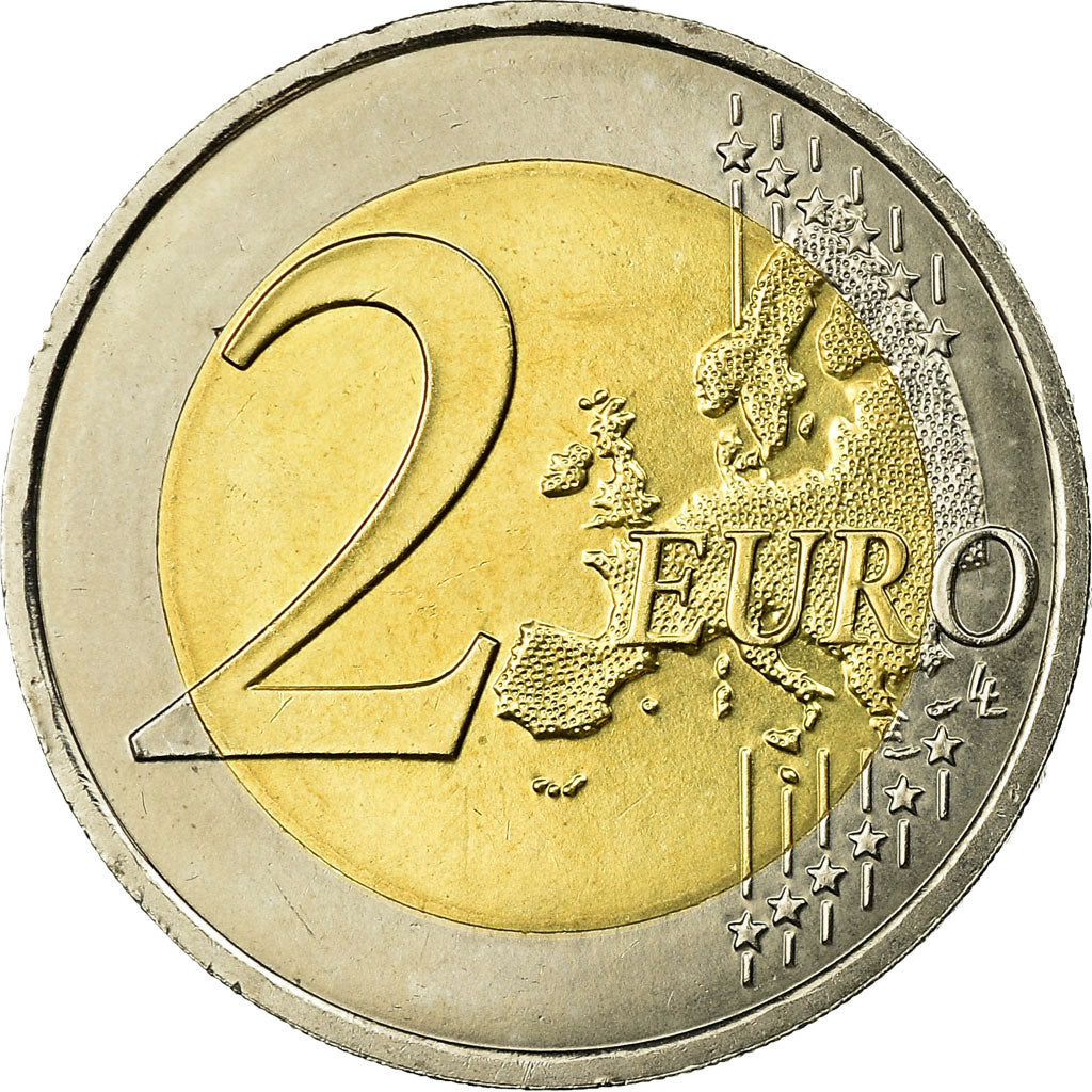 Monaco, 2 Euro, Prince Albert II, 2009, MS(63), Bi-Metallic