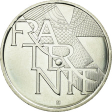 France, 5 Euro, Fraternité, 2013, AU(55-58), Silver