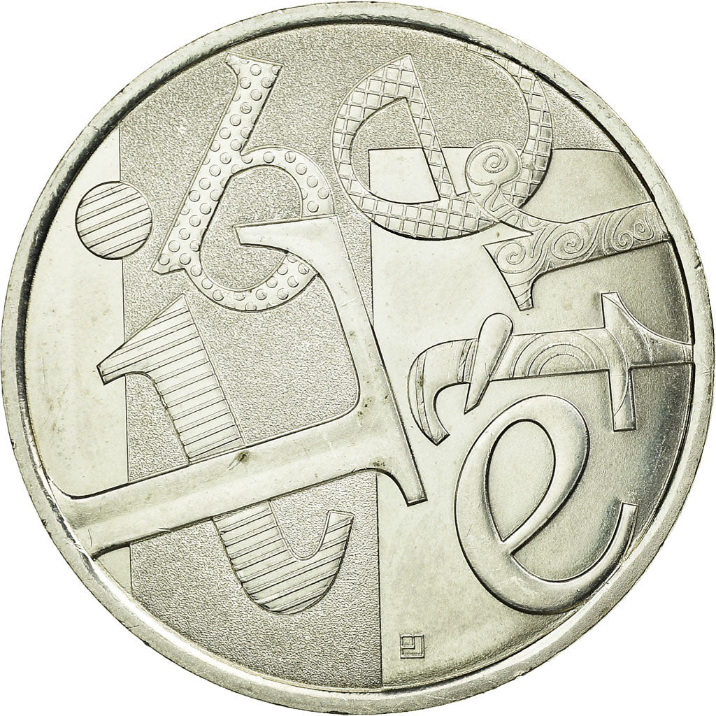 France, 5 Euro, Liberté, 2013, MS(63), Silver