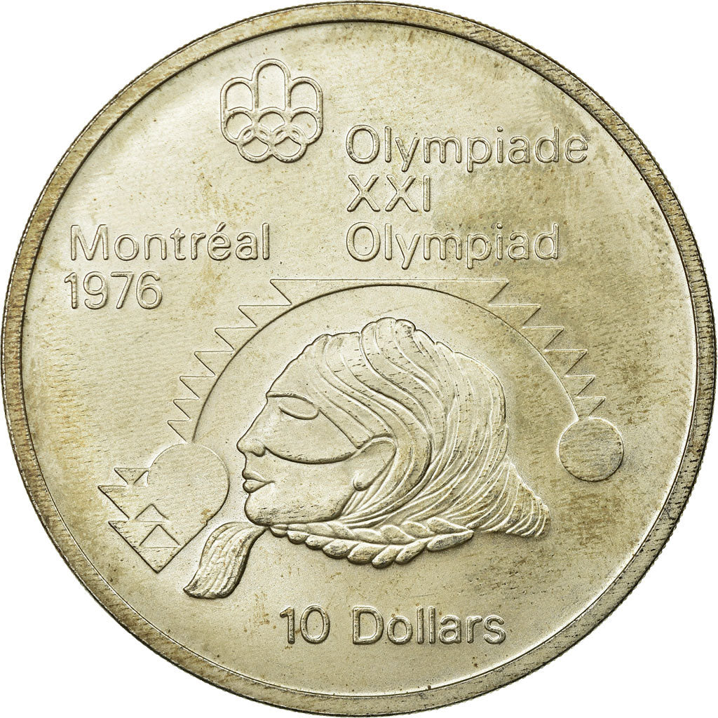 Coin, Canada, Elizabeth II, 10 Dollars, 1975, Royal Canadian Mint, Ottawa