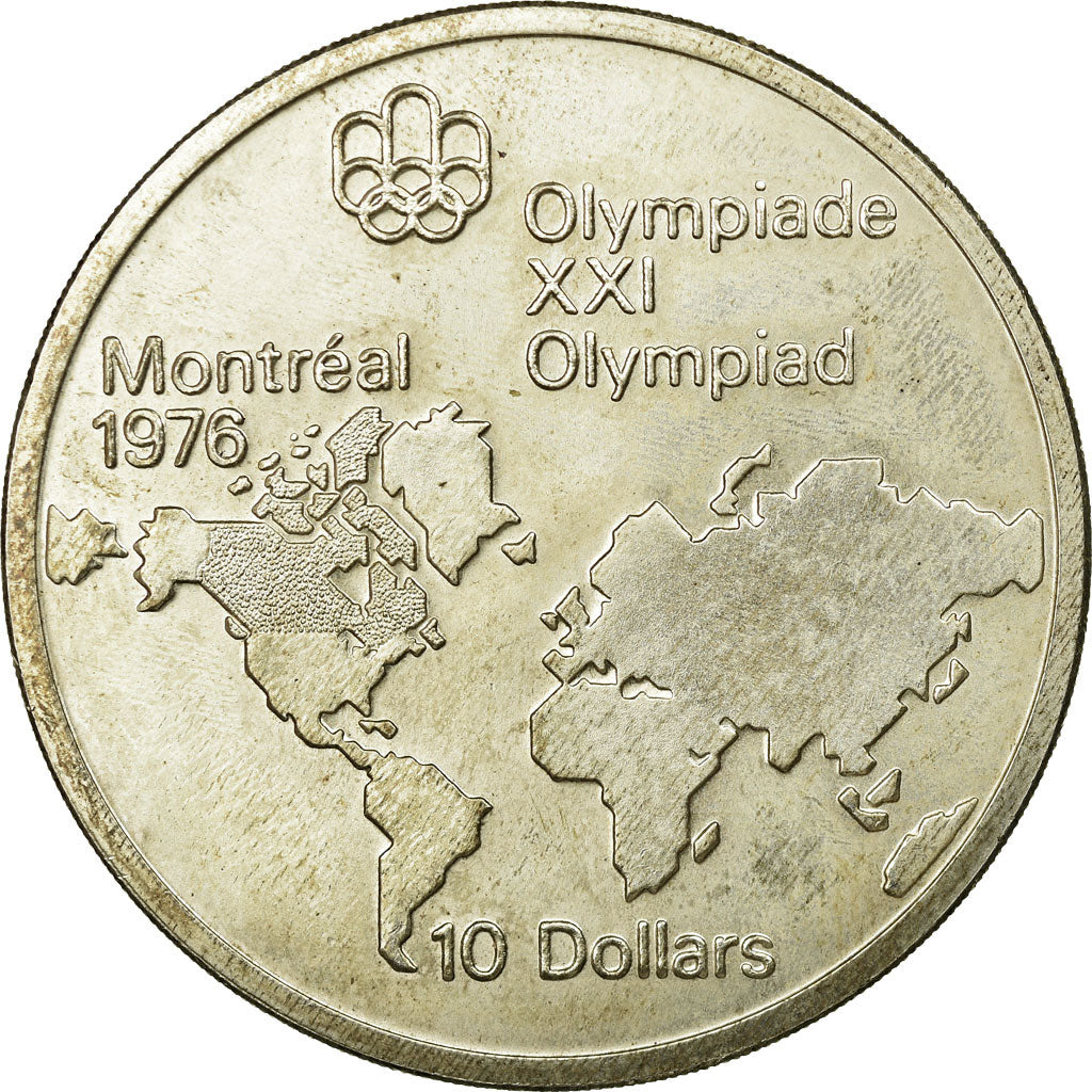 Coin, Canada, Elizabeth II, 10 Dollars, 1973, Royal Canadian Mint, Ottawa