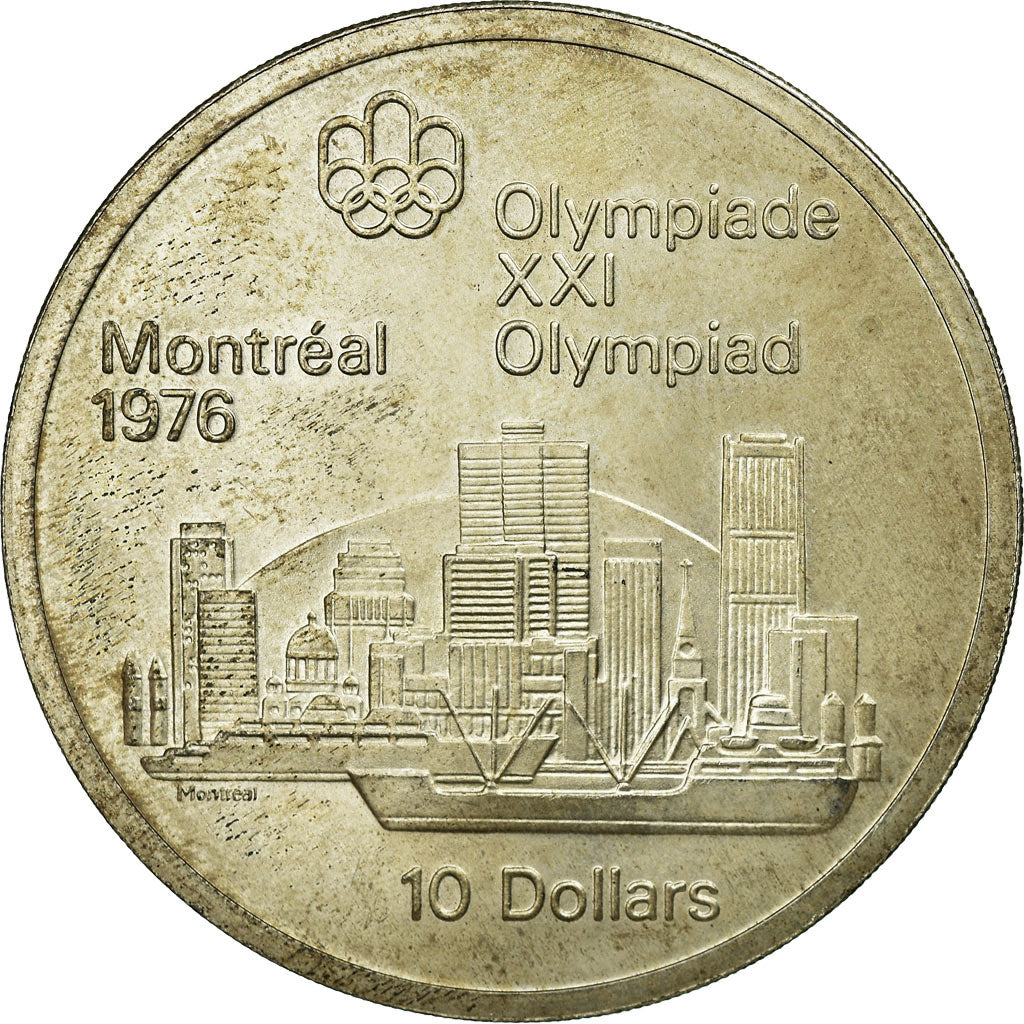 Coin, Canada, Elizabeth II, 10 Dollars, 1973, Royal Canadian Mint, Ottawa