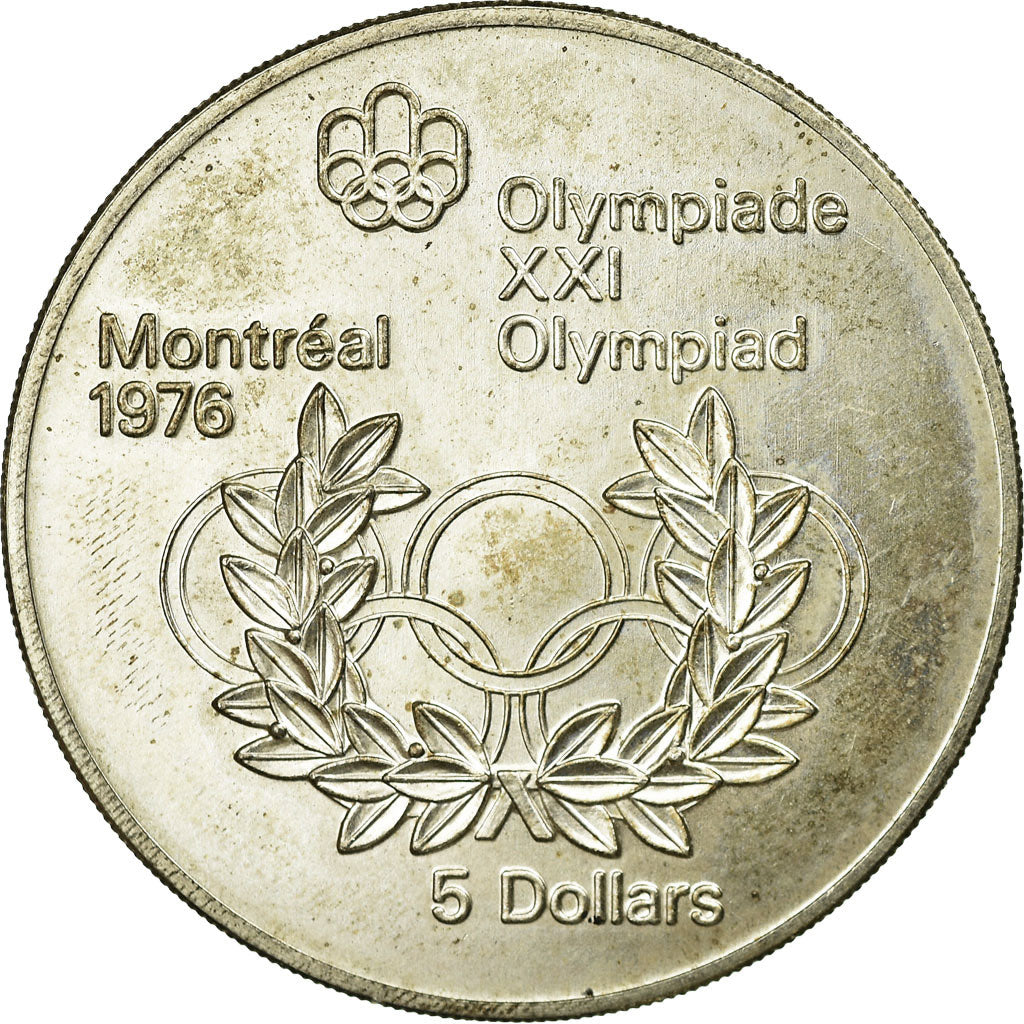 Coin, Canada, Elizabeth II, 5 Dollars, 1974, Royal Canadian Mint, Ottawa