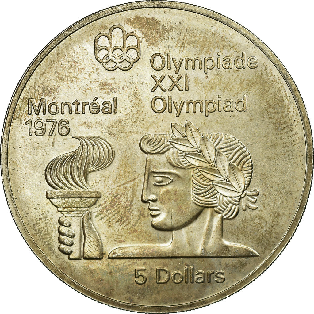 Coin, Canada, Elizabeth II, 5 Dollars, 1974, Royal Canadian Mint, Ottawa