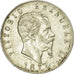 Coin, Italy, Vittorio Emanuele II, 5 Lire, 1876, Rome, AU(50-53), Silver, KM:8.4