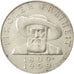 AUSTRIA, 50 Schilling, 1959, KM #2888, AU(55-58), Silver, 34, 19.88