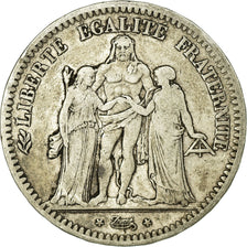 Coin, France, Hercule, 5 Francs, 1848, Paris, VF(20-25), Silver, KM:756.1