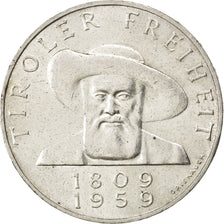 AUSTRIA, 50 Schilling, 1959, KM #2888, MS(65-70), Silver, 34, 20.00