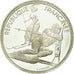Moneta, Francia, Slalom skiers, 100 Francs, 1990, BE, SPL, Argento, KM:984