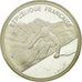 Moneda, Francia, Alpine skiing, 100 Francs, 1989, EBC, Plata, KM:971